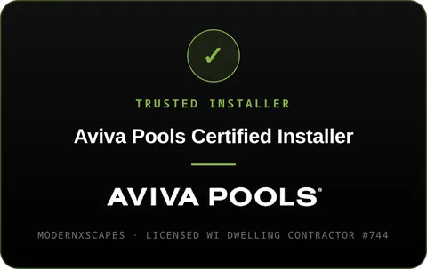 Aviva Pools Certified Installer — ModernXscapes